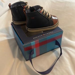 Tommy Hilfiger size two baby shoes